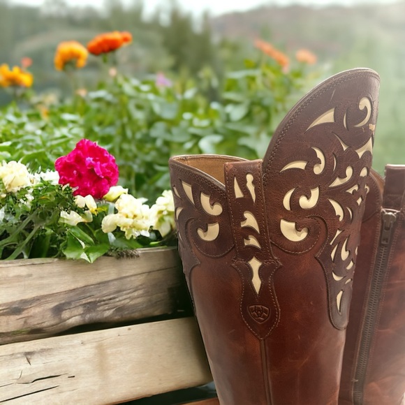 Ariat Hacienda Knee High Boots - Picture 4 of 12